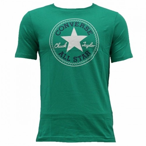 Krekls ar Īsām Piedurknēm Bērniem Converse Core Chuck Taylor Patch Zaļš image 1