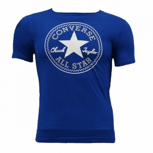 Child's Short Sleeve T-Shirt Converse Core Chuck Taylor Patch Blue image 1