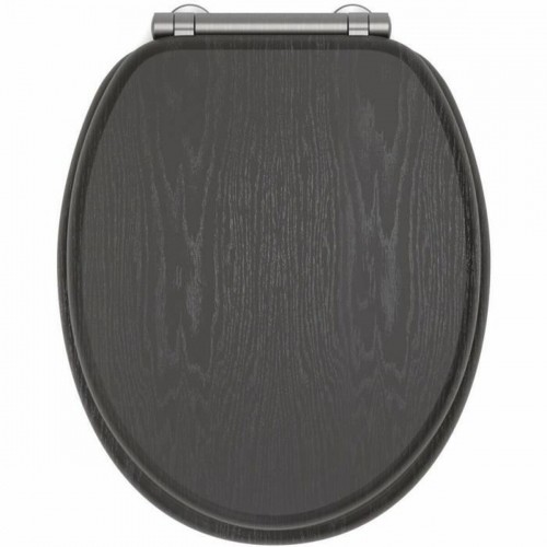 Toilet Seat Gelco Dark grey Black image 1