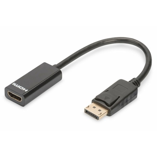 Адаптер для DisplayPort на HDMI Digitus AK-340400-001-S Чёрный 15 cm image 1