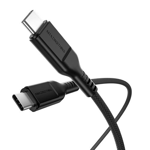 Amazingthing Кабель премиум-класса USB-C - USB-C, PD140W (черный, 1.8м) image 1