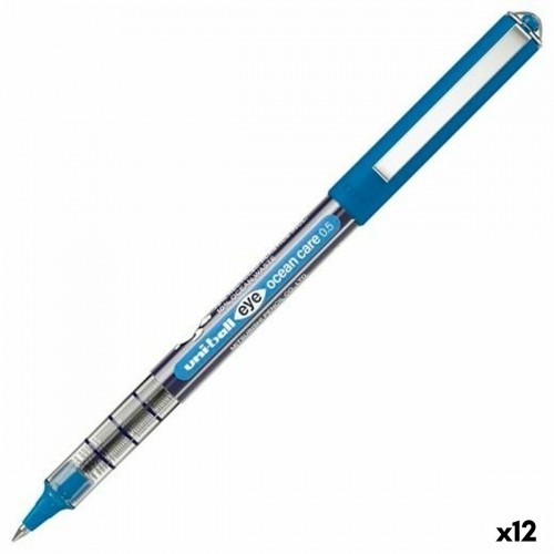 Ручка с жидкими чернилами Uni-Ball Eye Ocean Care Синий 0,5 mm (12 штук) image 1