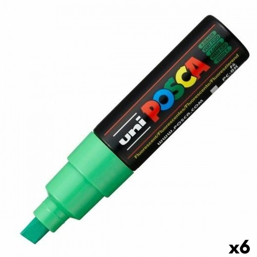 Marķieris POSCA PC-8K Zaļš (6 gb.) image 1