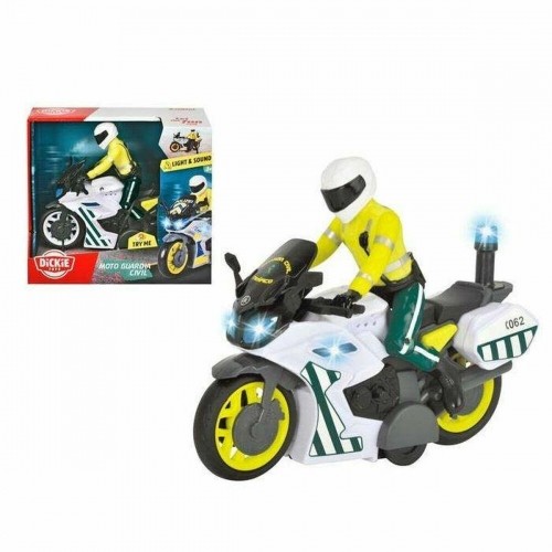 Motorcycle Dickie Toys    17 cm Police Officer image 1