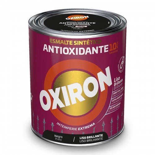 sintētiskā emalja Oxiron Titan 5809081 Melns 750 ml Antioksidanta image 1