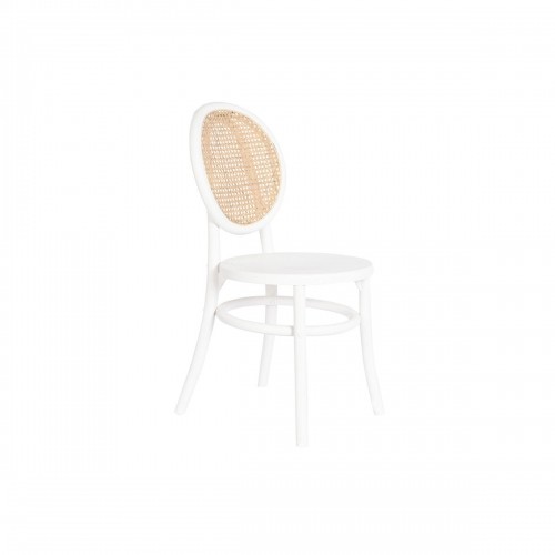 Chair DKD Home Decor White Black Natural 43 x 50 x 89 cm image 1