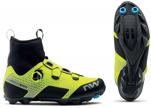 Velo apavi Northwave Celsius XC Arctic GTX MTB yellow fluo/black-44 image 1