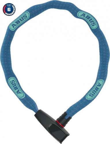 Atslēga Abus 6806K/85 NEON blue (square chain) image 1