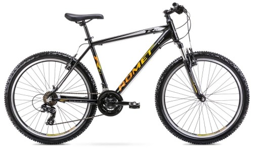 Velosipēds Romet Rambler R6.1 26" 2022 black-yellow-19" / L image 1