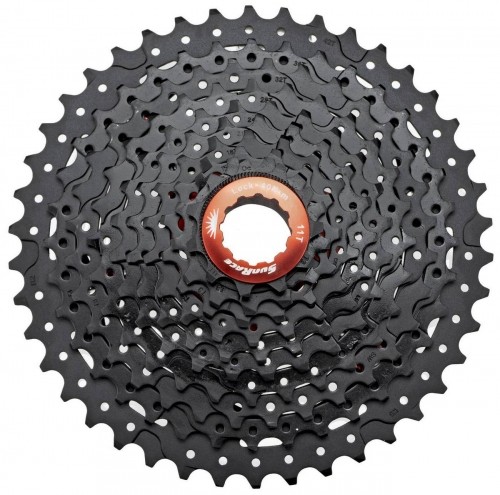 Aizmugurējie zobratu bloks SunRace CSMX3 10-speed black-11-42T image 1