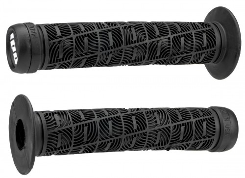 Stūres rokturi ODI O Grip BMX 143mm Single Ply Black image 1