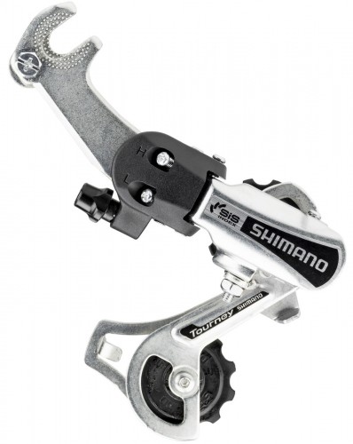 Aizmugurējie pārslēdzēji Shimano Tourney RD-TY21B Adapter 6-speed silver image 1