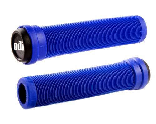 Stūres rokturi ODI Soft Longneck BMX Flangless 143mm Bright Blue image 1