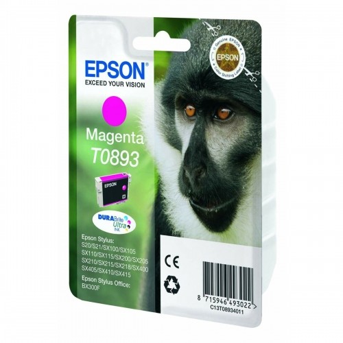 Картридж с оригинальными чернилами Epson T0893 Розовый image 1