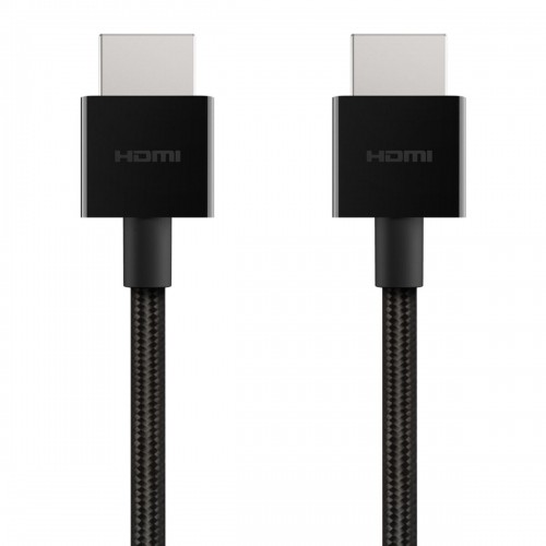 HDMI Kabelis Belkin AV10176BT2M-BLK 2 m Melns image 1