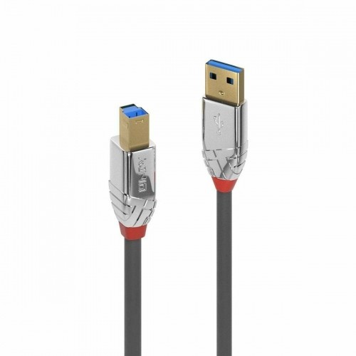 Cable Micro USB LINDY 36663 3 m Black Grey (1 Unit) image 1