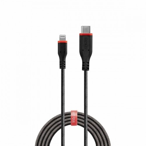 USB Cable LINDY 31285 Black 50 cm image 1