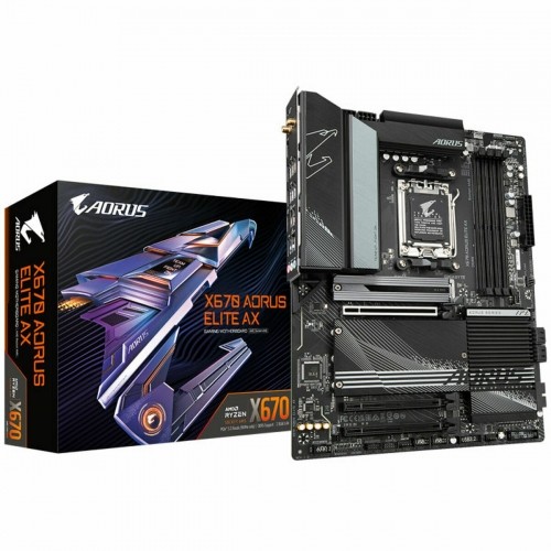 Mātesplate Gigabyte X670 AORUS ELITE AX AMD X670 AMD AM5 AMD image 1