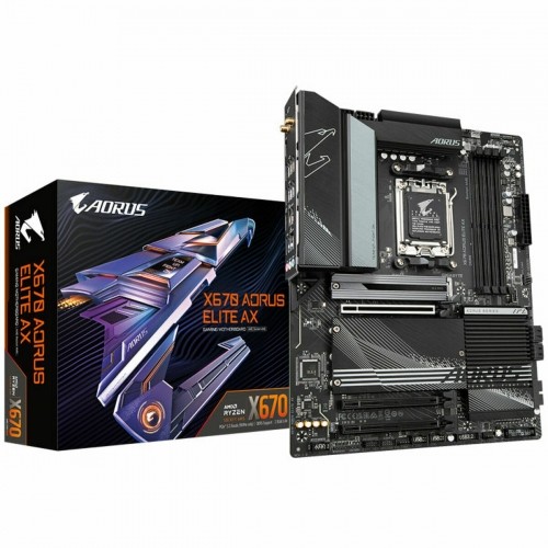 Материнская плата Gigabyte X670 AORUS ELITE AX AMD X670 AMD AM5 AMD image 1