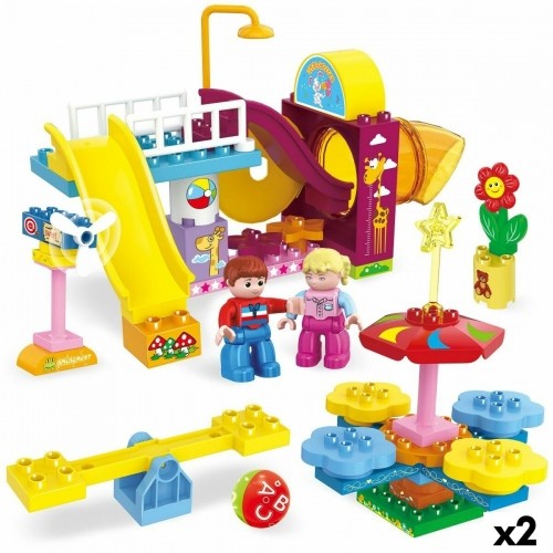 Строительный набор Colorbaby Playground 50 Предметы (2 штук) image 1
