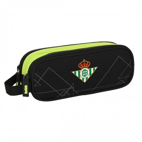 Real Betis BalompiÉ Divkāršs futrālis Real Betis Balompié Melns Kaļķi 21 x 8 x 6 cm image 1