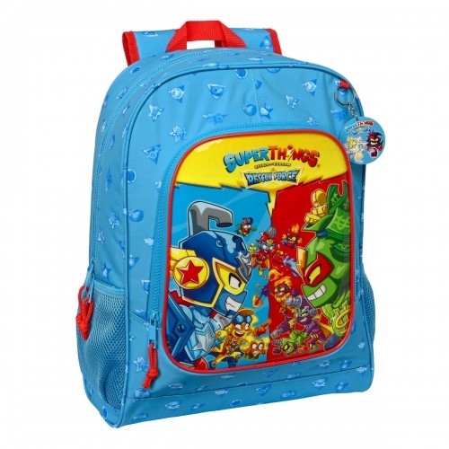 School Bag SuperThings Rescue force 32 x 42 x 14 cm Blue image 1