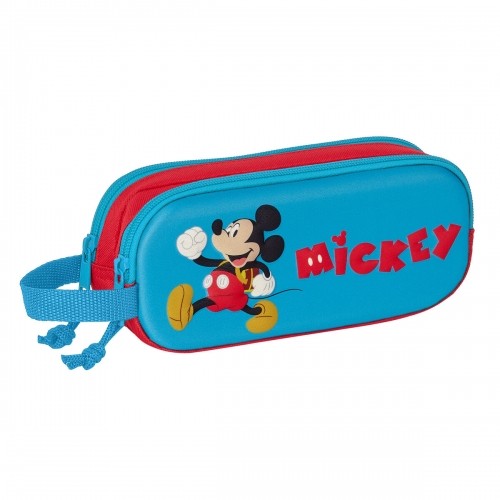 Double Carry-all Mickey Mouse Clubhouse 3D Red Blue 21 x 8 x 6 cm image 1