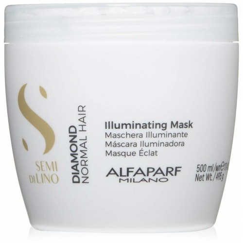 Иллюминирующая маска Alfaparf Milano Semi Di Lino 500 ml image 1