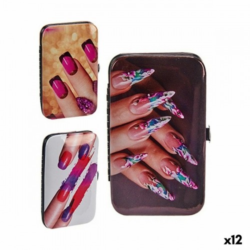 Manicure Set Plastic Nails (12 Units) image 1