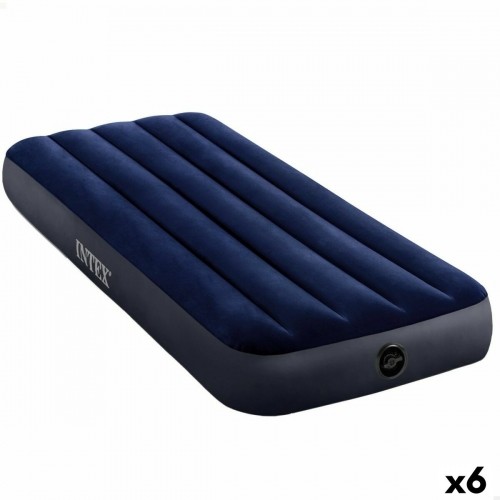 Air Bed Intex CLASSIC DOWNY 76 x 25 x 191 cm (6 Units) image 1