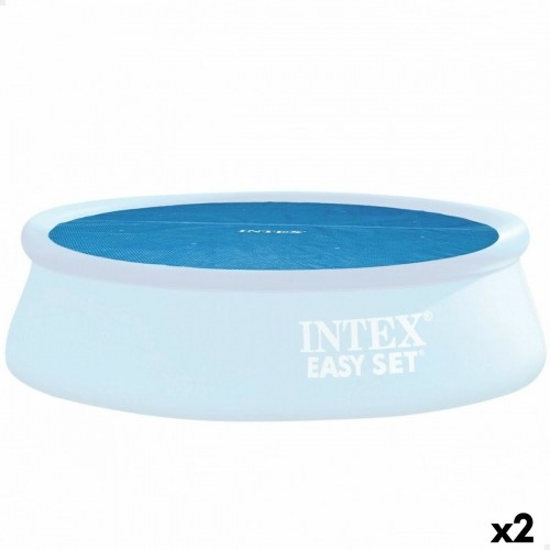 Swimming Pool Cover Intex 29023 EASY SET/METAL FRAME Ø 448 cm 419 x 419 cm image 1