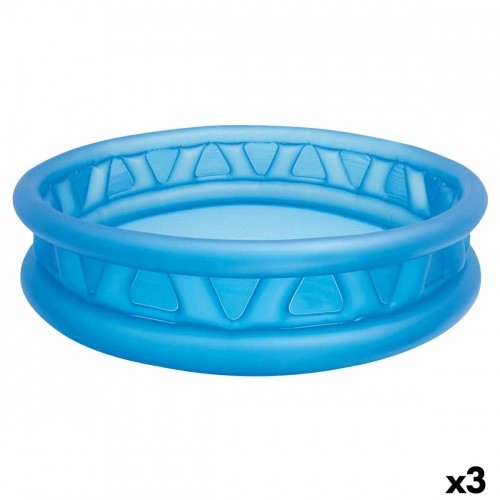 Inflatable Paddling Pool for Children Intex Blue Circular 790 L 188 x 46 x 188 cm (3 Units) image 1