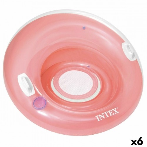 Inflatable Chair for Pool Intex Apaļš Ø 119 cm (6 gb.) image 1