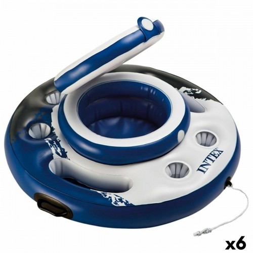 Floating Inflatable Cooler Intex Mega Chill 89 x 35 x 89 cm (6 Units) image 1
