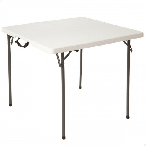 Folding Table Lifetime White 86 x 74 x 86 cm image 1