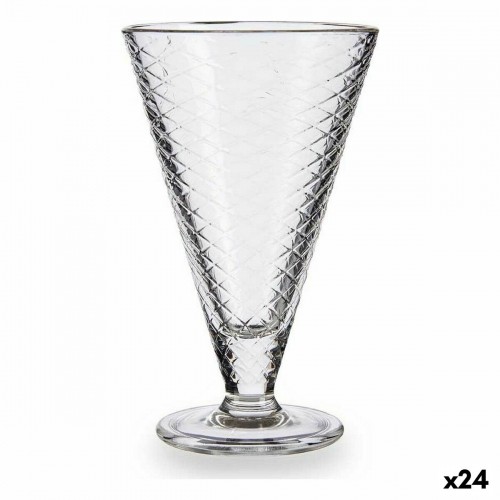 Vivalto Чашка для мороженого и смузи Прозрачный Cтекло 340 ml (24 штук) image 1
