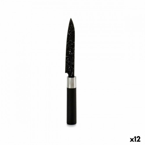 Kinvara Кухонный нож Мрамор 2,5 x 24 x 2,5 cm Чёрный Нержавеющая сталь Пластик (12 штук) image 1