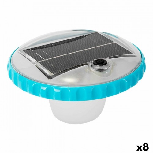 Floating solar light for swimming pools Intex 16,8 x 10,8 x 16,8 cm (8 Units) image 1