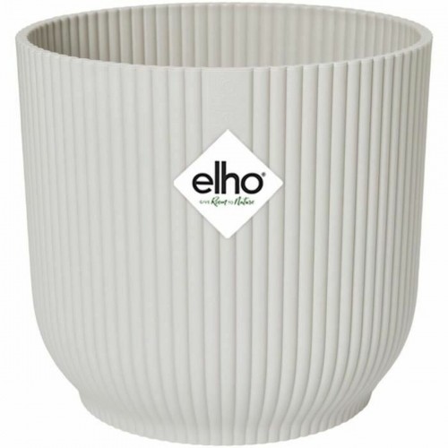 Plant pot Elho   Ø 22 cm White Plastic Circular image 1