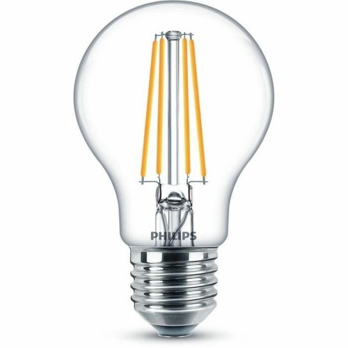 LED lamp Philips Classic 60 W White E E27 (2700 K) (2 Units) image 1