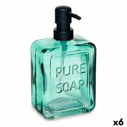 Berilo Дозатор мыла Pure Soap Стеклянный Зеленый 570 ml (6 штук) image 1
