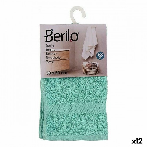 Berilo Банное полотенце 30 x 0,5 x 50 cm бирюзовый (12 штук) image 1