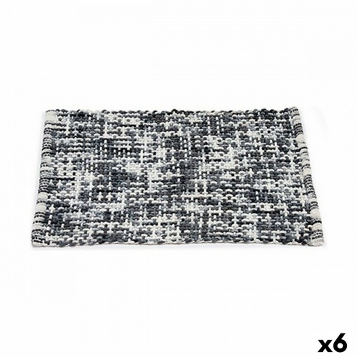 Berilo Нескользящий коврик для душа 50 x 80 cm Темно-серый (6 штук) image 1