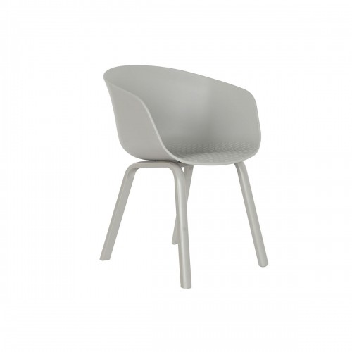 Dining Chair DKD Home Decor Light grey 56 x 58 x 78 cm 60 x 55 x 78 cm image 1