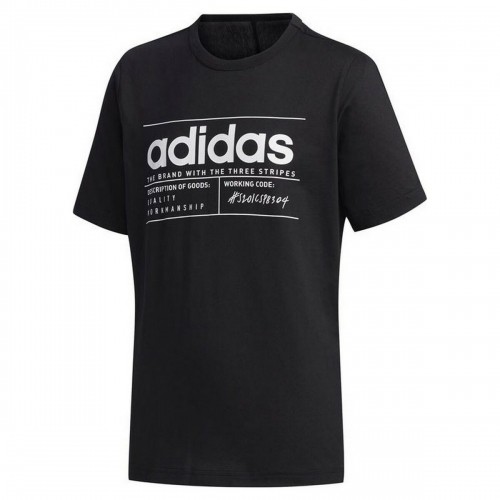 Футболка Adidas Brilliant Basics Чёрный image 1