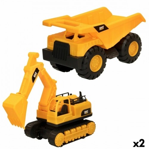 Construction Vehicles Speed & Go 13 x 27 x 19 cm (2 Units) image 1