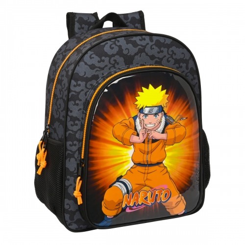 Школьный рюкзак Naruto 32 x 38 x 12 cm Чёрный Оранжевый image 1