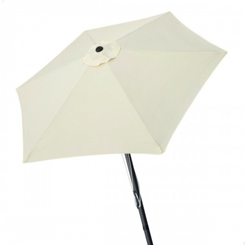 Пляжный зонт Aktive 270 x 236 x 270 cm Ø 270 cm Tērauds Alumīnijs Krēmkrāsa image 1
