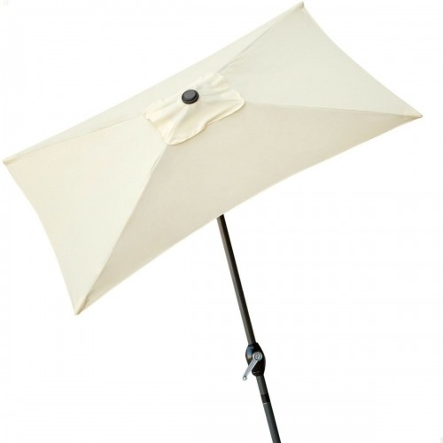 Пляжный зонт Aktive 200 x 235 x 120 cm Alumīnijs Krēmkrāsa image 1