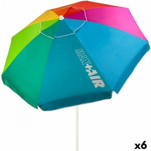 Sunshade Aktive Multicolour 200 x 203 x 200 cm Steel (6 Units) image 1